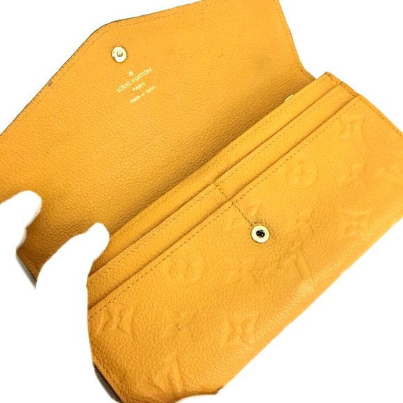 Louis Vuitton Monogram Empreinte Jeanne Leather Long Trifold Wallet /1K7593 - Picture 5 of 8